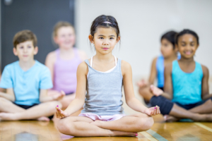 Meditating Crosslegged